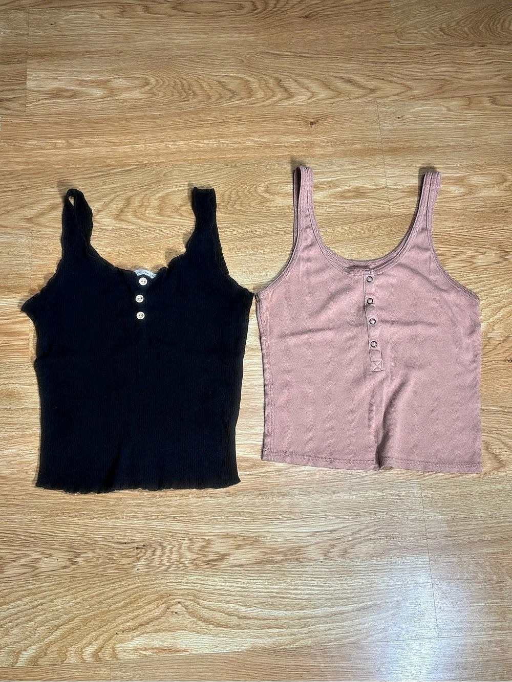 Henley Tank Top Bundle (Set of 2)